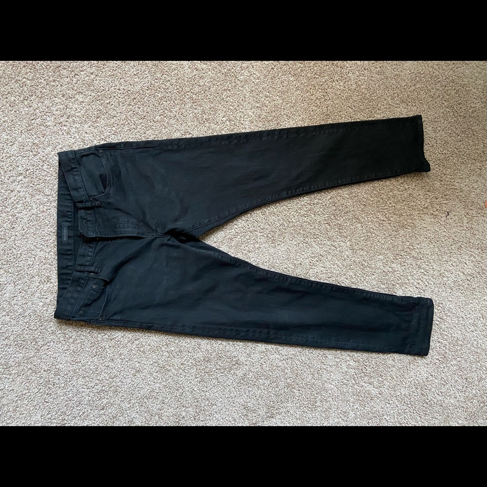 Uniqlo Black Slim Fit Jeans 34x34